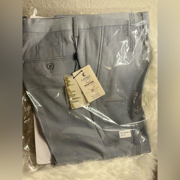 Men's Slim Fit Dress Pants Cavana - Picture 4 of 5